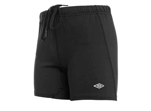 UMBRO Tights Short W Sort 44 Kort tights i polyester/spandex 